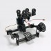 FPV Aerial Photography 2 axis Brushless Gimbal Camera Mount Ptz w/ Motor&Gimbal Controller for ILDC 5N GH2/3 