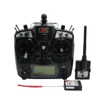 Genuine FlySky 2.4G 9CH FS-TH9X 9 Channel Transmitter + Receiver Radio System Remote Controller RC Plane Helicopter Multirotor