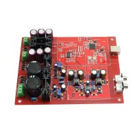 YJ dual AC15V-0-15V XMOS U8+WM8741 + AD827 USB Decoder for Amplifier