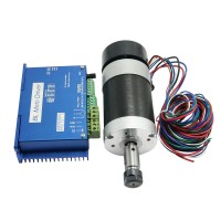 400W BL Spindle Motor w/ DDBLDV1.0 Brushless DC Motor Driver 12000RPM for CNC Engraving Machine 