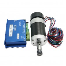 400W BL Spindle Motor w/ DDBLDV1.0 Brushless DC Motor Driver 12000RPM for CNC Engraving Machine 