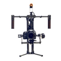 3-axis Handle Brushless Gimbal Action Handheld Gimbal Stablizer for 5D2/5D3/6D Camera