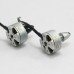 Tarot MT1806 2280KV Self Locking CW+CCW Brushless Motor Silvery Cap & 2 Pairs Propeller for Mini 250 Quadcopter Multicopter