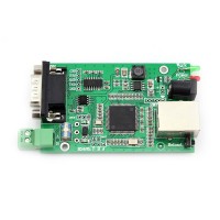 RS232 RS485 Serial To Ethernet TCP/IP Module With DHCP USR-TCP232-401-PCB