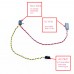 High Quality SJ Camera SJ4000/5000/6000AV Video Cable Chargeable for FPV Wireless Telemetry Transmission