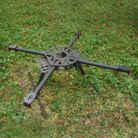 Sunshine UAV-4 800mm Carbon Fiber Quadcopter Frame Kits Spy Aircraft for Multicopter FPV Photography w/ Landing Gear