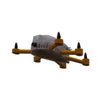 3D Print Customized Closed Alien Hexacopter 350mm Wheelbase Multicopter for FPV Photography