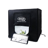 DEEP Portable LED Softbox Professional Photography Light Kit Studio Set 40cm Cube Box