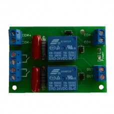 Dual Channel Relay Output Board Relay Board DC 24V Power Supply