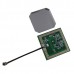 GPS + BeiDou Dual Frequency 28db High Gain 5cm Calbe Active Built in Ceremic Antenna 25*25*6.5mm