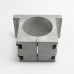 Aluminum Alloy 80mm Motor Mount Fixture Clamp Holder w/ Screws for CNC Spindle