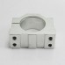 Aluminum Alloy 52mm Motor Mount Fixture Clamp Holder w/4 Screws for CNC Spindle