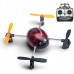 881(02) Mini Remote Control Aircraft Quadcopter 4 Axis Gyroscope Fying Disk