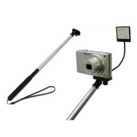 Universal Digital Camera Selfie Monopod Handheld with Reflector Mirror for Taking Photos