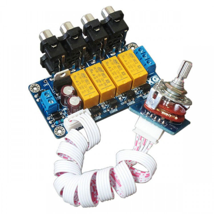 Four Channel Audio Switch Board Kits Audio Choic+Trigger+Connecting