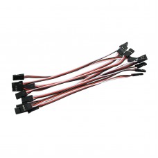 10pcs 10cm Servo Extension Lead Wire Cable MALE TO MALE KK MK MWC APM Flight Control