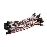 20pcs 10cm Servo Extension Lead Wire Cable MALE TO MALE KK MK MWC APM Flight Control