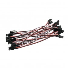 20pcs 10cm Servo Extension Lead Wire Cable MALE TO MALE KK MK MWC APM Flight Control