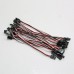 20pcs 15cm Servo Extension Lead Wire Cable MALE TO MALE KK MK MWC APM Flight Control