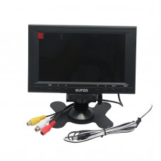 7inch HD Hightlight Monitor 1024*600 Monitor FPV LCD Display w/ Audio Snowflake