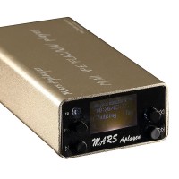 Mini MUSE D2 WAV / APE / MP3 Lossless Car Music Player Sound Decoder USB FM LCD Golden Color