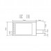 2.4G 100Mw Wireless Serial Port Transmission Transmitter Module Transparent Telemetry w/ Shield Cover