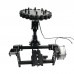 3 Axis Carbon Fiber Brushelss Gimbal Frame Kit for DSLR 5d/GH3/GH4 Camera FPV Aerial Photography 