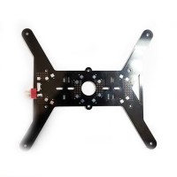 LM280 280mm 4-Axis Black Glass Fiber Board Integrated Quadcopter Frame Kits for FPV Photography