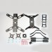 LM280 280mm 4-Axis Glass Carbon Fiber Board Integrated Quadcopter Frame Kits for FPV Photography