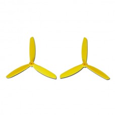 Tarot 6 Inch Three Blade Propeller One Pair Yellow TL400E4 for Quad Mini300 350 QAV Multicopter