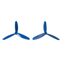 Tarot 6 Inch Three Blade Propeller One Pair Blue TL400E3 for Quad Mini300 350 QAV Multicopter