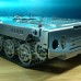 Super Size Tank Chassis Track Platform Smart Robotic Car w/ Independent Damper Chassis Over Obstacle for DIY Customized