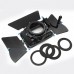 7D 5D2 550D DSLR Camera Professional Matte Box Sunshade