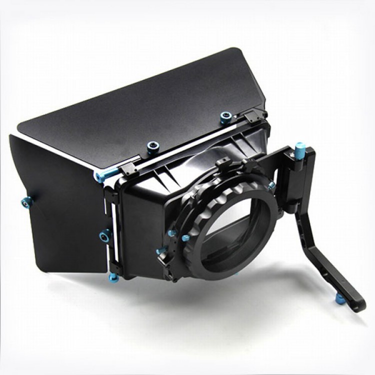 7D 5D2 550D DSLR Camera Professional Matte Box Sunshade Free Shipping