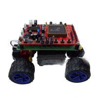 Sound Controlled Smart Robot Car Kits w/ Drive Board 61 Control Board Support USB Download