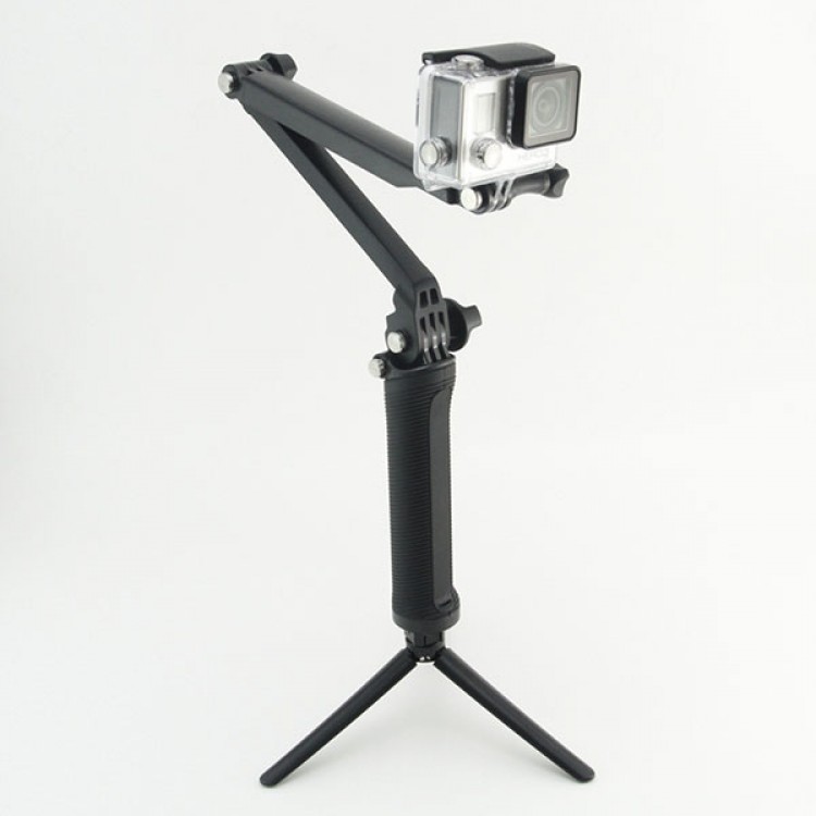 GoPro 3Way Grip Arm Monopod Tripod Mount for GoPro hero 4/3+/3/2
