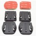 2pcs Flat + 2pcs Curved 3M Adhesive Sticker Mount for GoPro HD Hero2 Hero3 Camera