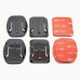 2pcs Flat + 2pcs Curved 3M Adhesive Sticker Mount for GoPro HD Hero2 Hero3 Camera