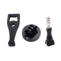 Plastic Fixed Mount Thumb Knob Stainless Bolt Screw Adapter For GoPro HD Hero 2 3 