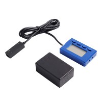 V3 Bestlap Lap Timer Billet Timer Infrared Racing Track Beacon Motorcross Speed-Blue