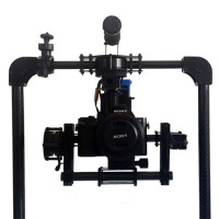 Mini Tank Handheld 3-axis Electronic Stabilizer Gimbal Support A7.GH for Micro DSLR