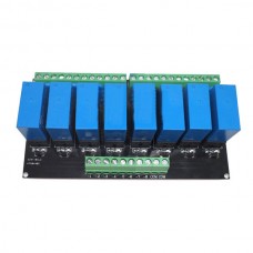 24V NPN No shell 8 Channel Relay Module Control Board Drive Board Module Group