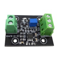 Current to Voltage Sensor Module 4-20mA to 1-5V Output Transmitter w/ Base