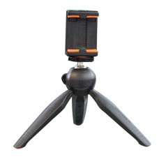 Yunteng YT-228 Mini Tripod w/ Phone Holder Clamp for Smartphone Sumsung iPhone 6 5S