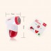 Riwa Lint Removers Clothes Ball Remover Stainless Steel Blade Electric Fabric Shaver-Red