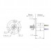 Slipring A Type 6 Channel 2A 12.5mm Electric Brushless Gimbal Slip Ring Monitor Conducting Ring