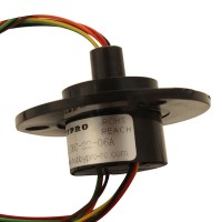 Compact Slipring 6 Channel 2A Electric Brushless Gimbal Slip Ring Monitor Conducting Ring