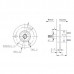 Compact Slipring 6 Channel 2A Electric Brushless Gimbal Slip Ring Monitor Conducting Ring