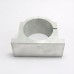 100mm Bracket Seat CNC Carving Machine Clamp Motor Holder Cast Aluminum Sandblasting Surface Match Use with Screws