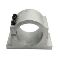 CNC 80MM Dia Main Axis Motor Base Clamp Aluminum for Carving Machine